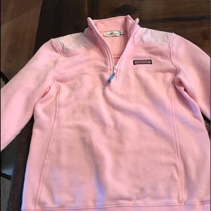 Vineyard Vines pink long sleeve pullover size XS